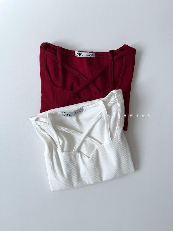 بلوز یقه ضربدری