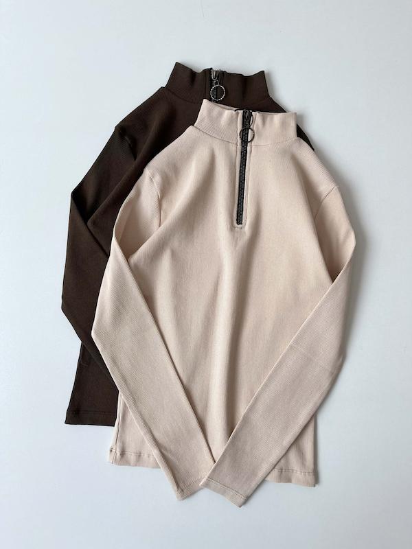 بلوز نیم زیپ