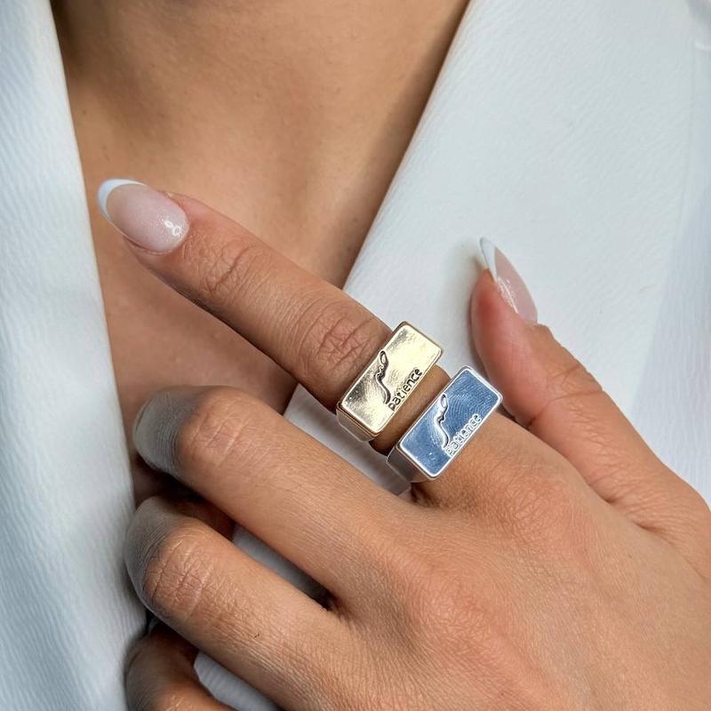 انگشتر صبر دو فونت فارسی انگلیسی 