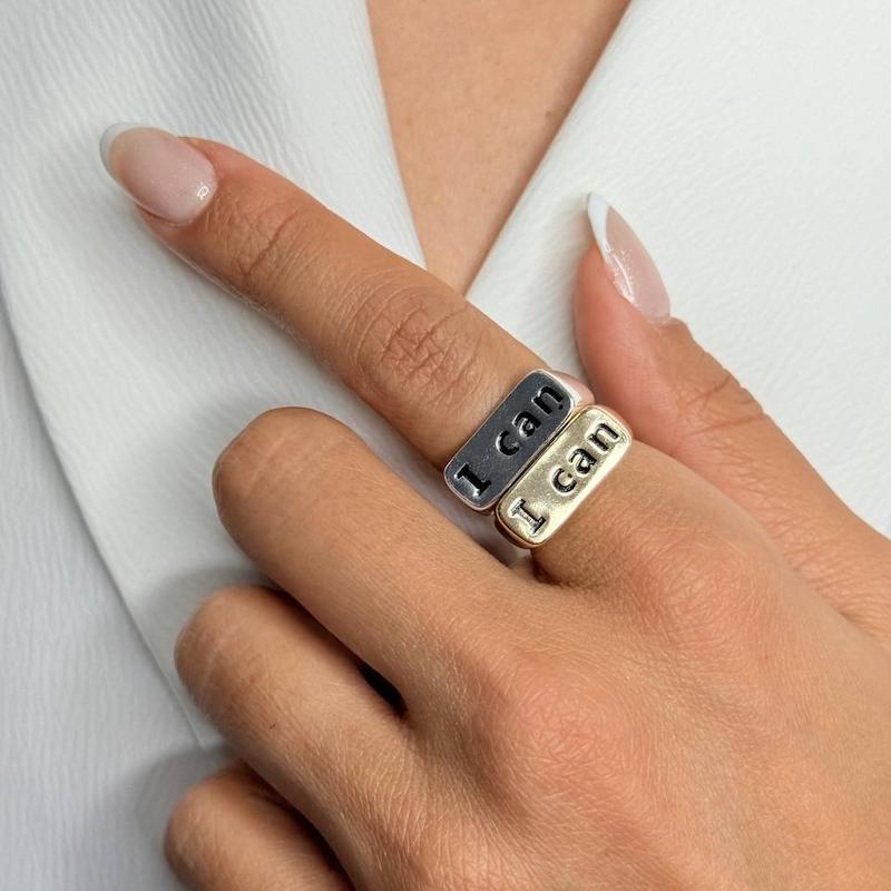 انگشتر I CAN انگلیسی