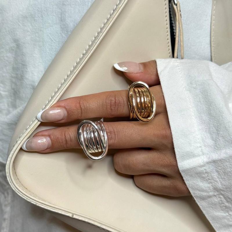 انگشتر مینیمال چند رینگ