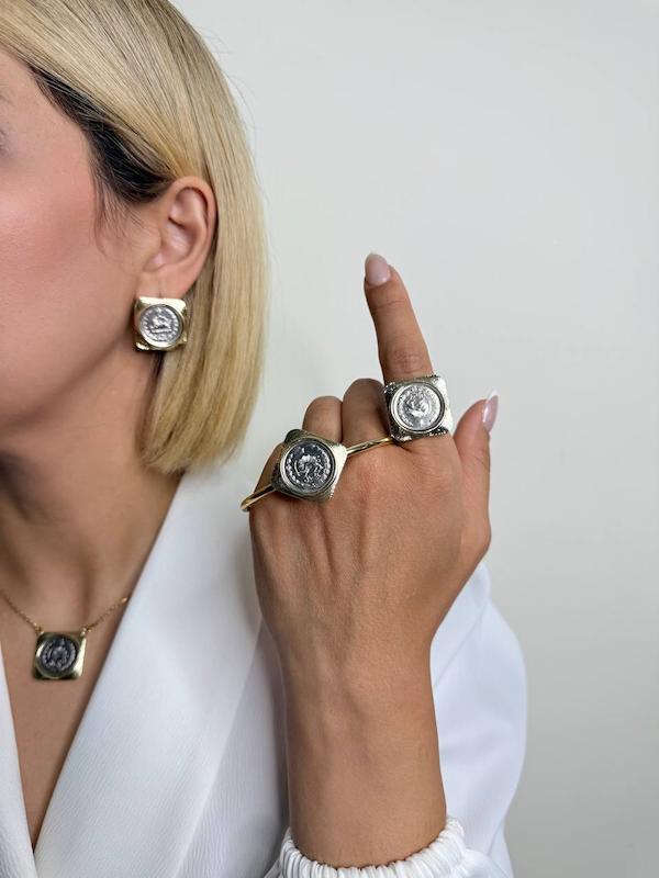 ست سکه طرح مربع 