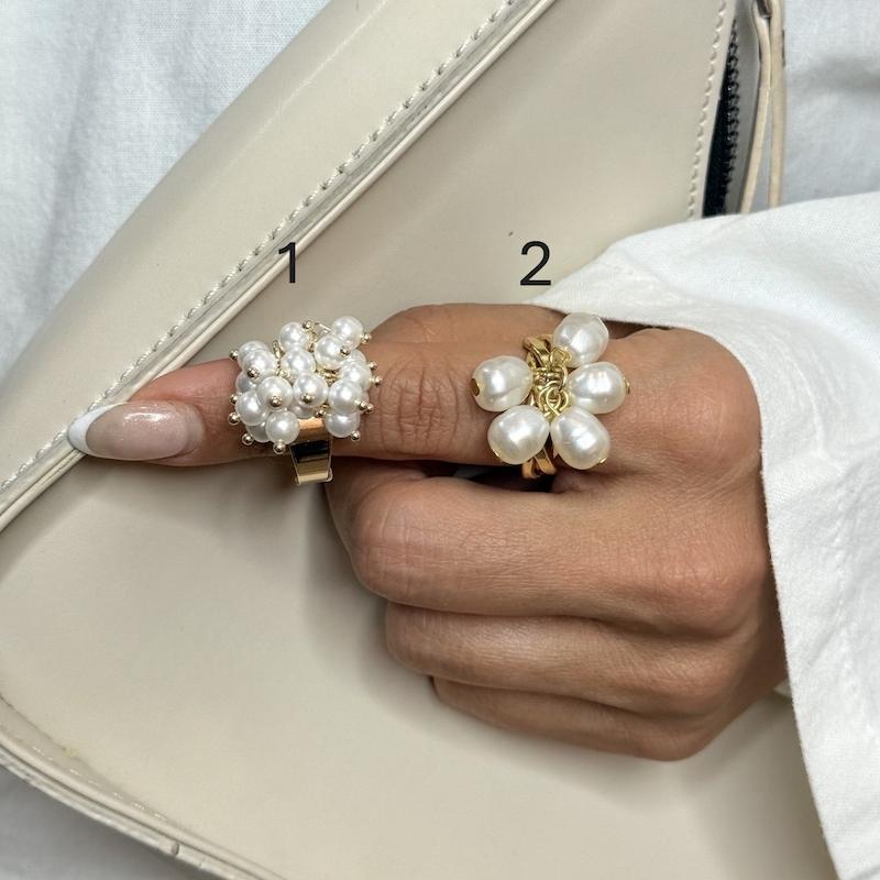 گوشواره طرح مرواریدی