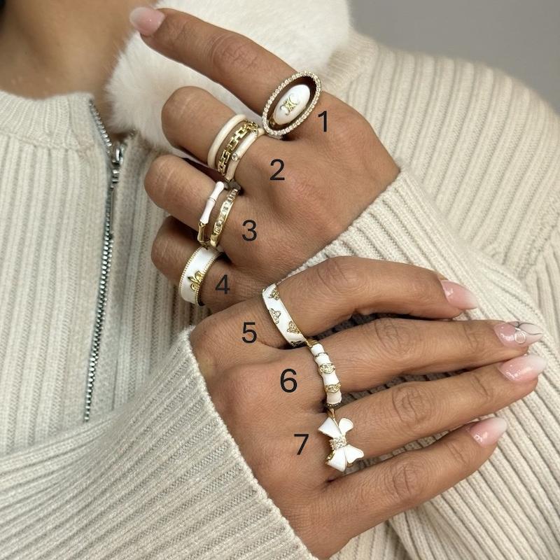 انگشترهای میناکاری 