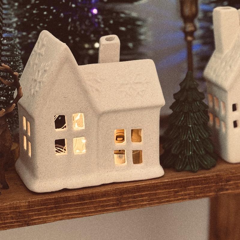 کلبه سرامیکی مات دو قلو