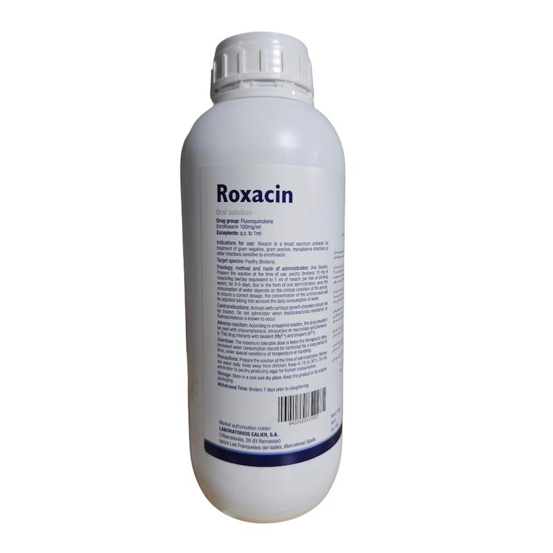 آنتی بیوتیک انروفلوکساسین اسپانیایی روکساسین roxacin