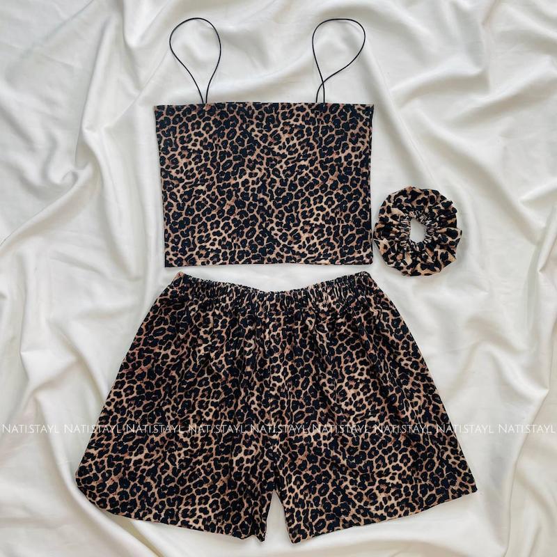 ست سه تیکه پلنگی