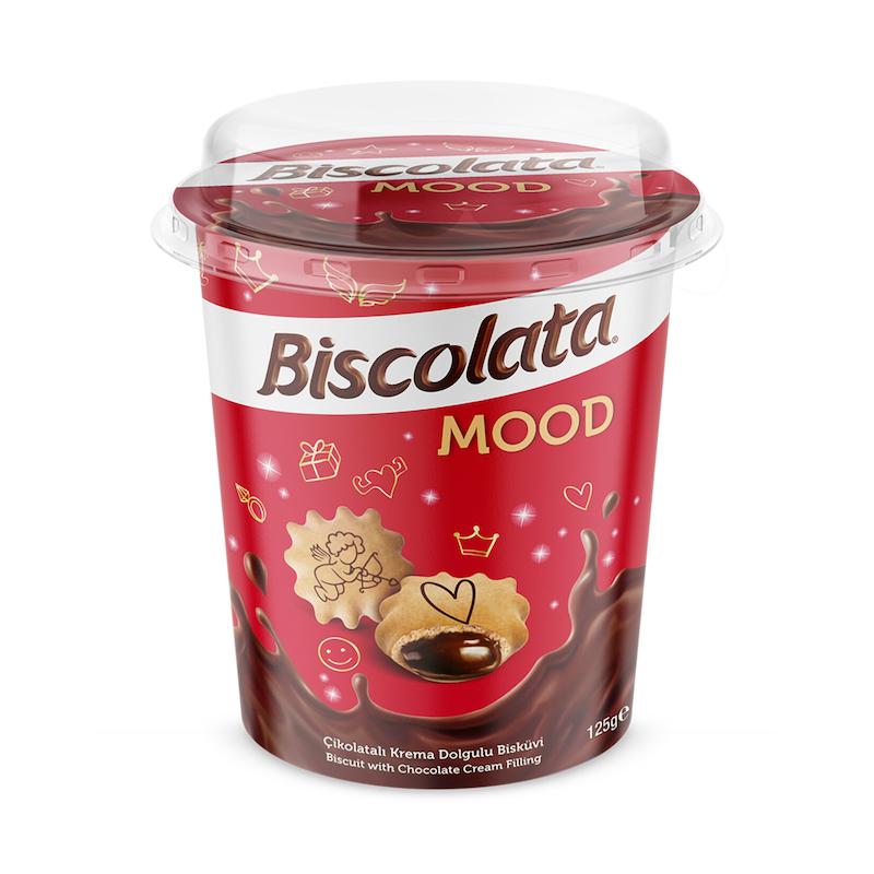 بیسکوییت بیسکولاتا مود با کرم شکلاتی (Biscolata Mood)