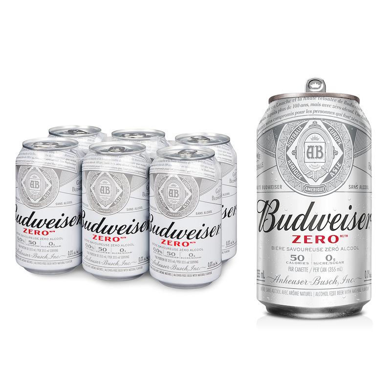 آبجو بادوایزر قوطی بدون الکل -  Budweiser Beer