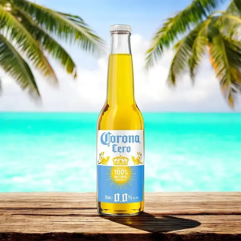 آبجو کرونا شیشه ای بدون الکل -  Corona Beer