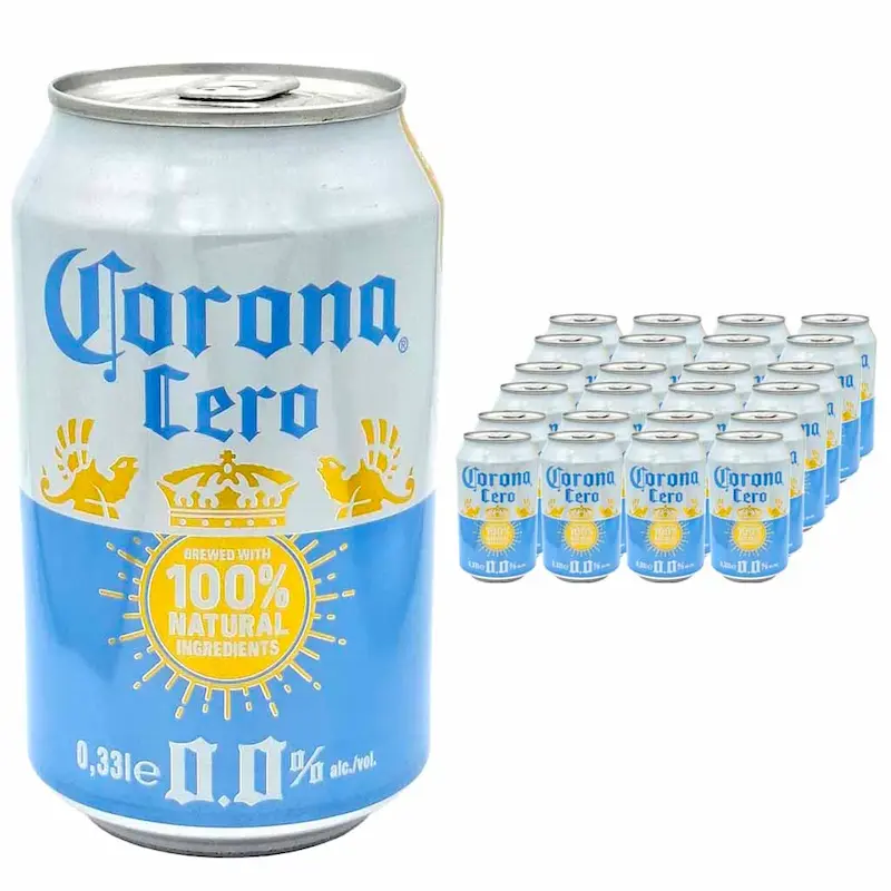 آبجو کرونا قوطی بدون الکل -  Corona Beer