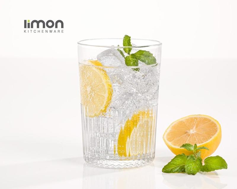 ‎350cc (عددي ‎3‎)‎‎ شياردار‎ اي‎ شيشه‎ ليوان کد 221700 لیمون