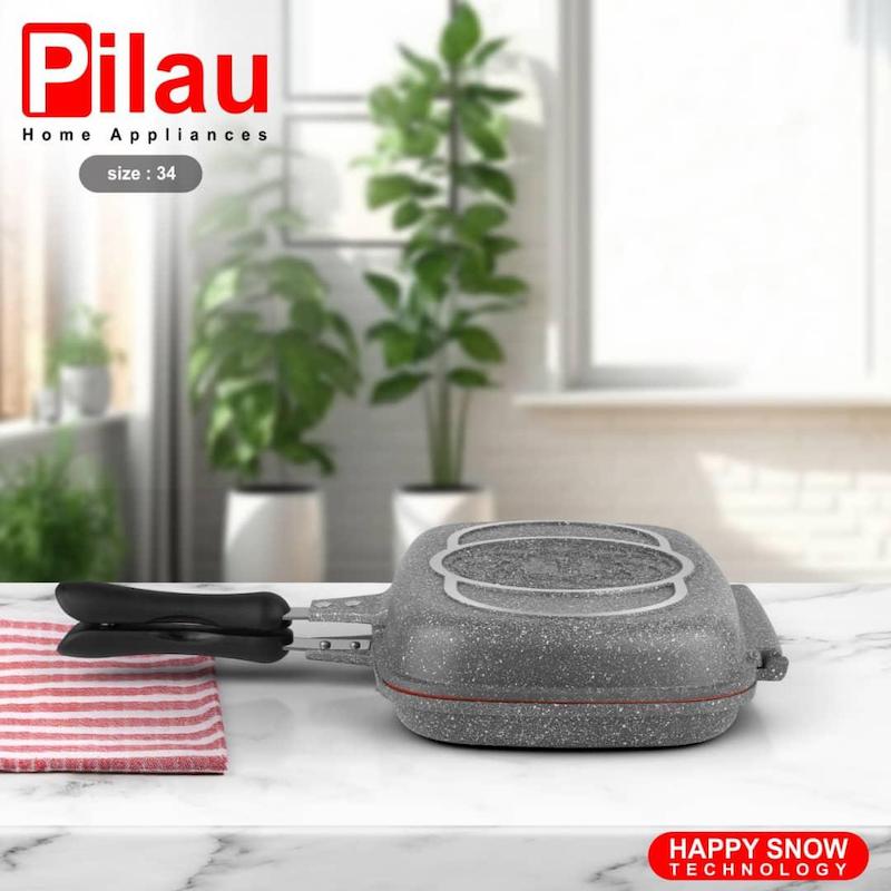تابه رژیمی تمام گرانیت برند پیلو مدل هپی سایز 34