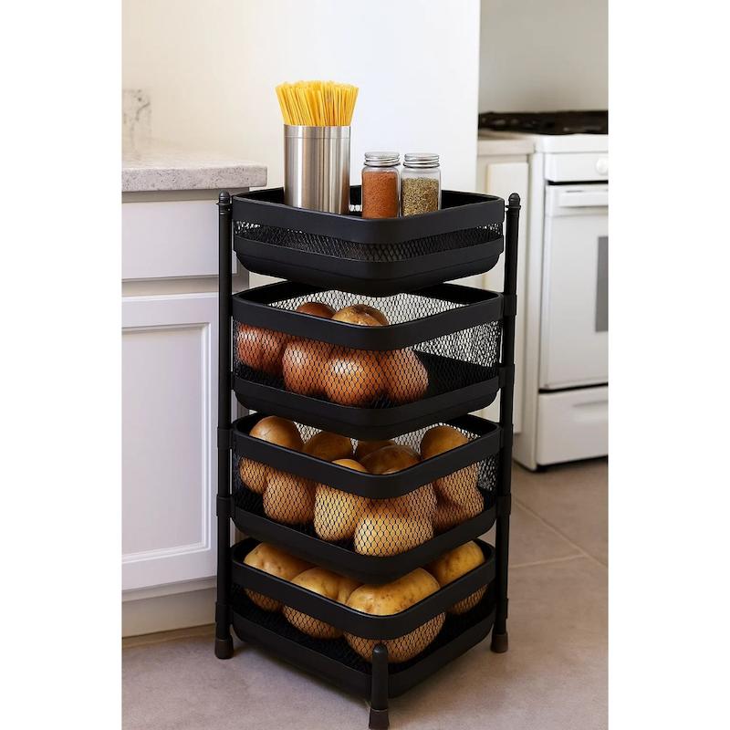 جای سیب زمینی پیاز 3/5 طبقه مربع آسمان 532