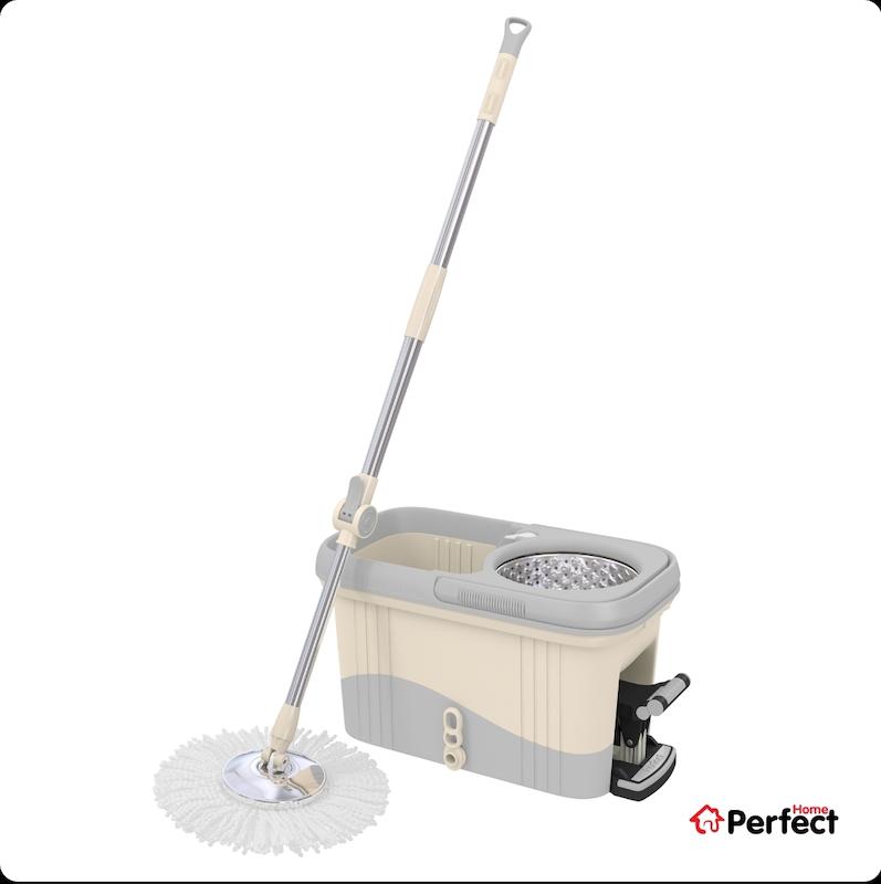 سطل و زمین شوی چرخشی پدالی Perfect Home