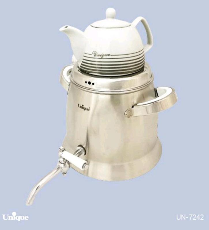کتری قوری شیر دار یونیک 6 لیتری کد 7242