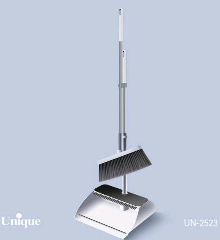 جارو خاکنداز دسته استیل (خارجی) کد 2523