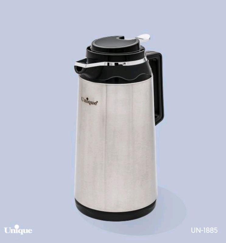 فلاسک یونیک طرح استیل کد 1885 گنجایش 1.3 لیتر