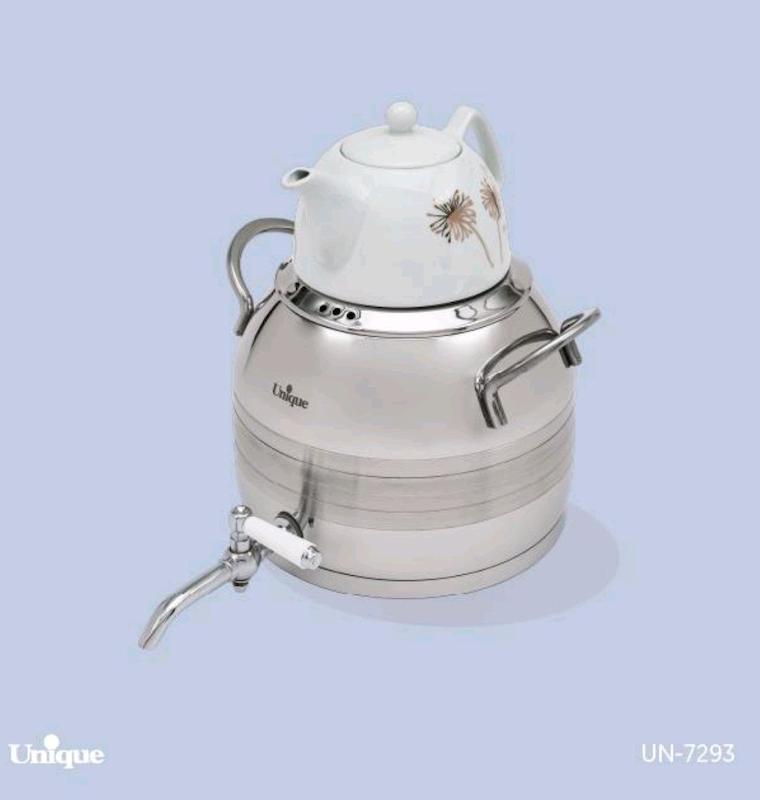 ست کتری و قوری یونیک مدل استیل کد 7293