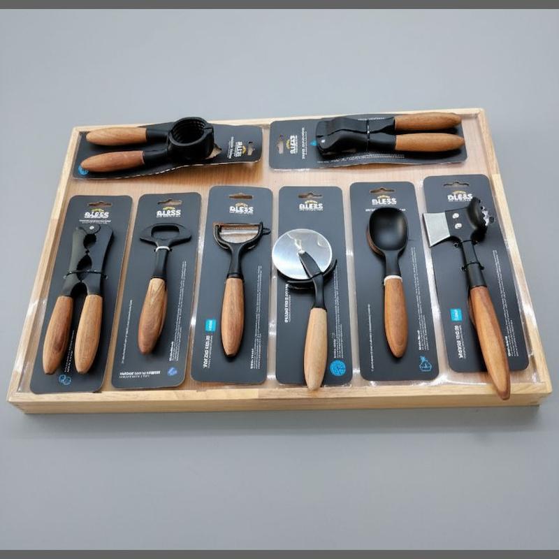 ست ابزار آشپزخانه 8پارچه برند Beless مشکی 