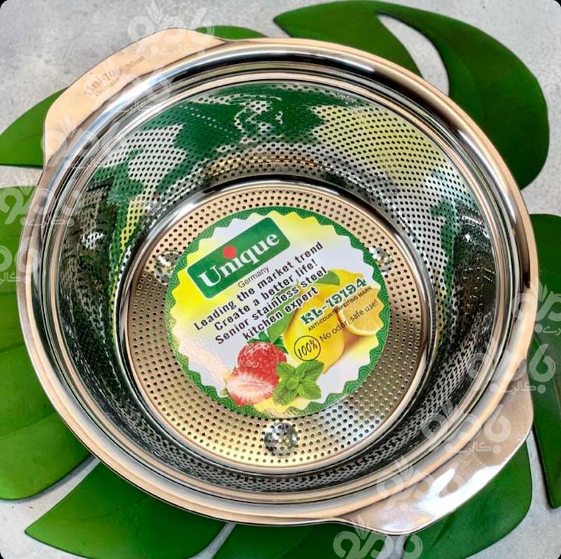  آبکش و لگن 10 پارچه یونیک 