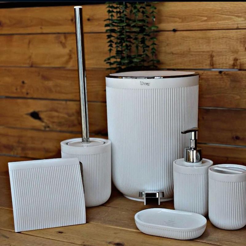 ست سرویس بهداشتی پادیز 6 پارچه پدالی 