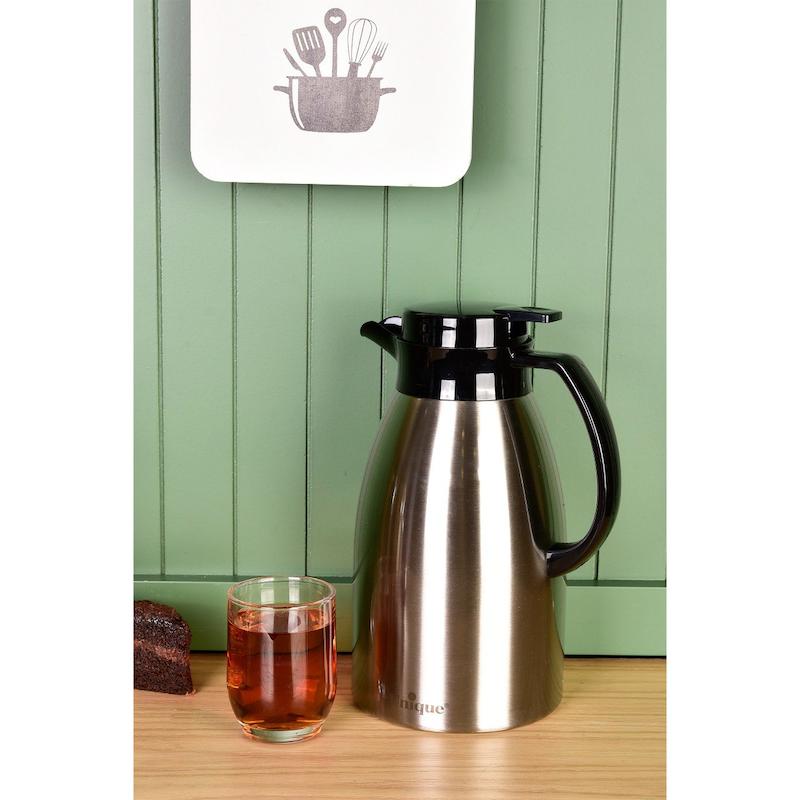 فلاسک استیل ۲ لیتر داخل استیل (وارداتی)کد 1875