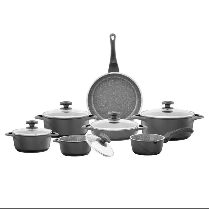 سرویس قابلمه 12 پارچه داخل گرانیت مدل ویکتوریا عروس