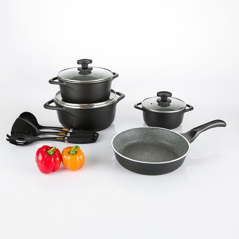 سرویس قابلمه پخت و پز 7 پارچه عروس مدل ویکتوریا  