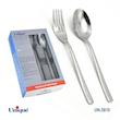 ست قاشق و چنگال استیل (اصل) یونیک 12 پارچه مدل ساده کد UN-5810