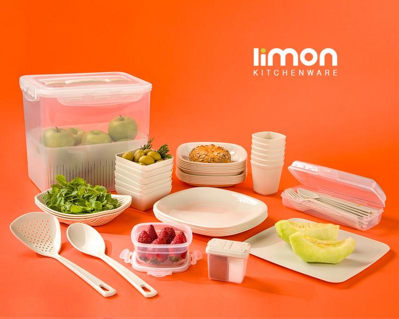 سرویس مسافرتی 60 پارچه 6 نفره   (الوان) کد 10635 لیمون