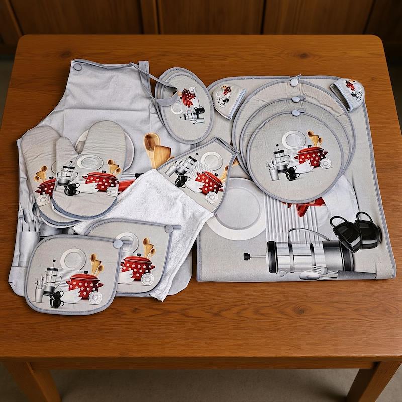 سرویس دمکنی آشپزخانه اوکیا 15 پارچه