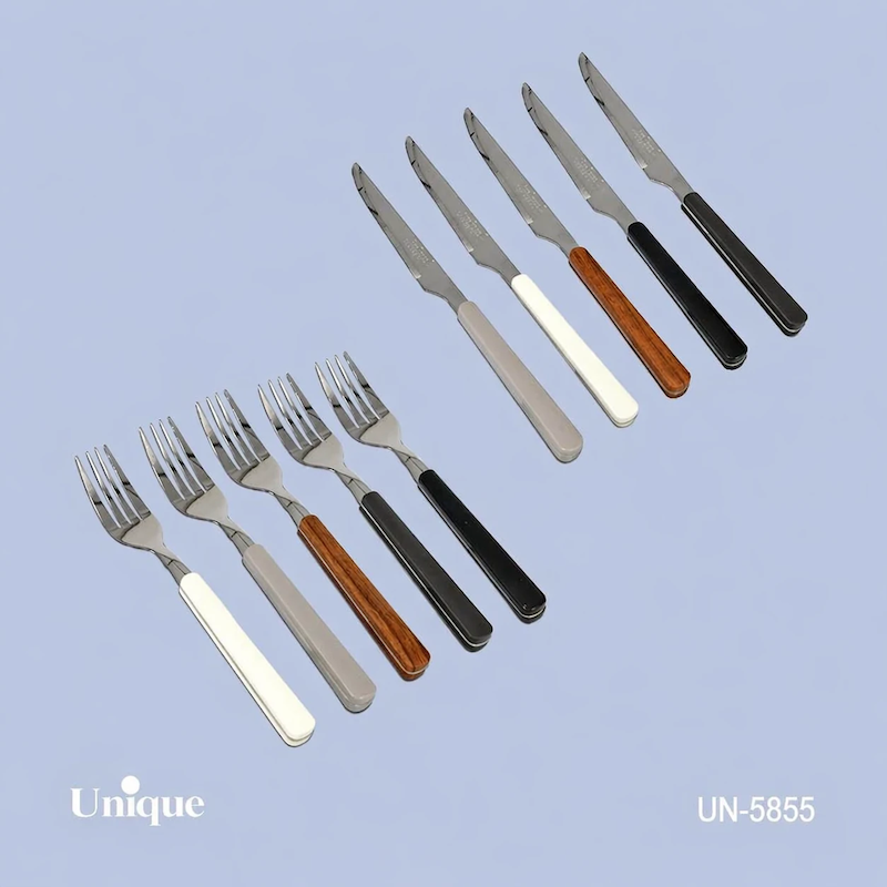 کارد و چنگال 12 پارچه یونیک (اصل) مدل UN-5855