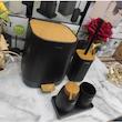 ست سرویس بهداشتی 5 پارچه طرح چوب کنتراست مدل میامی