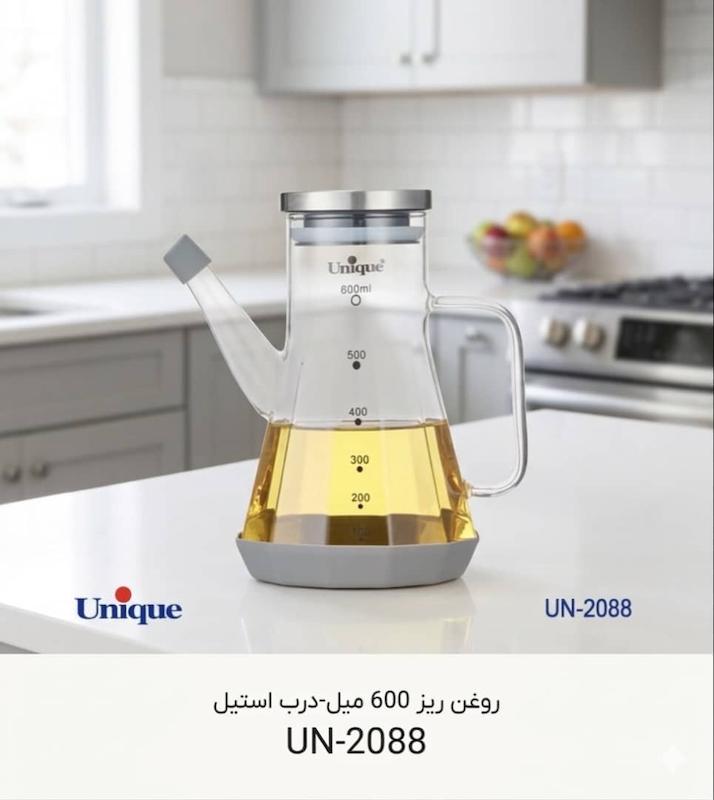 روغن ریز 600 میل-درب استیل یونیک کد UN-2088