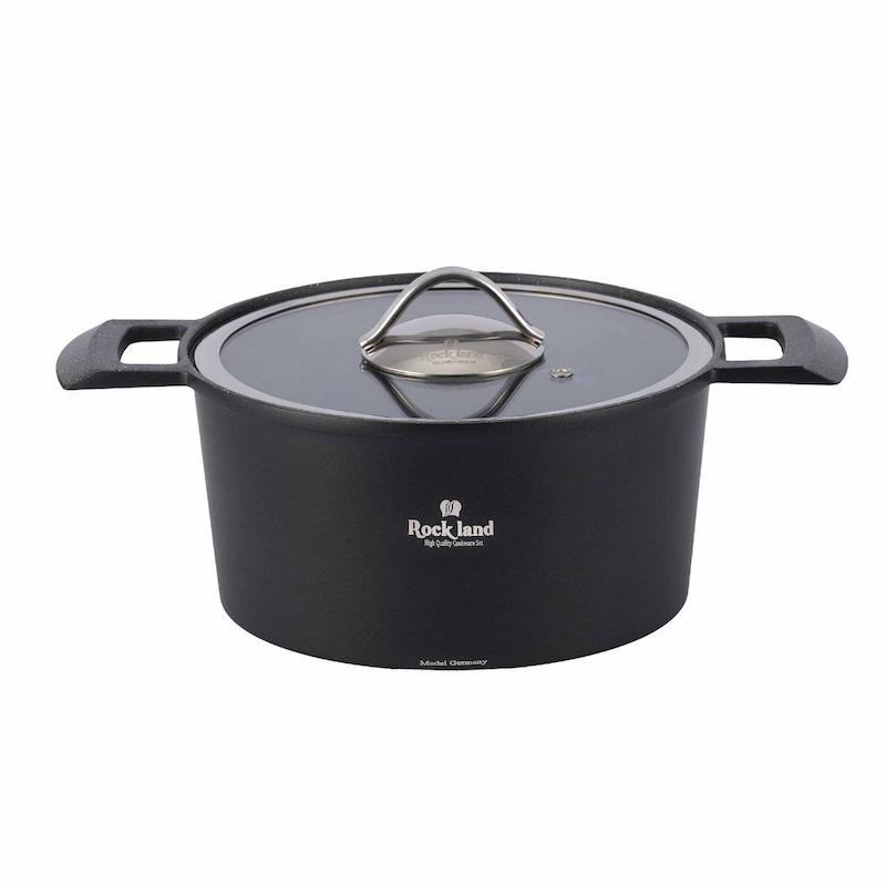 سرویس قابلمه 15 پارچه راکلند Rockland مدل آلمانی رنگ طوسی