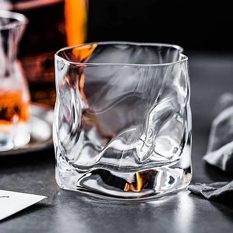 نیم لیوان دفرمه شیشه پیرکس دلی گلس 6 تایی