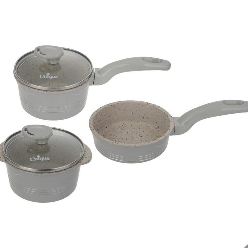 سرویس پخت و پز کودک 5 پارچه یونیک کد 7752 طوسی