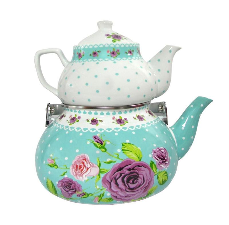 ست کتری و قوری بی.وی.کی طرح دو