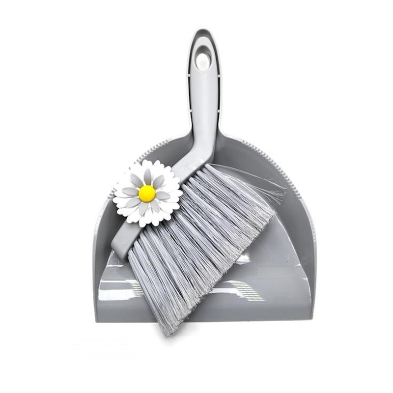ست فرچه و خاک انداز فانتزی   (الوان) کد 148235 لیمون