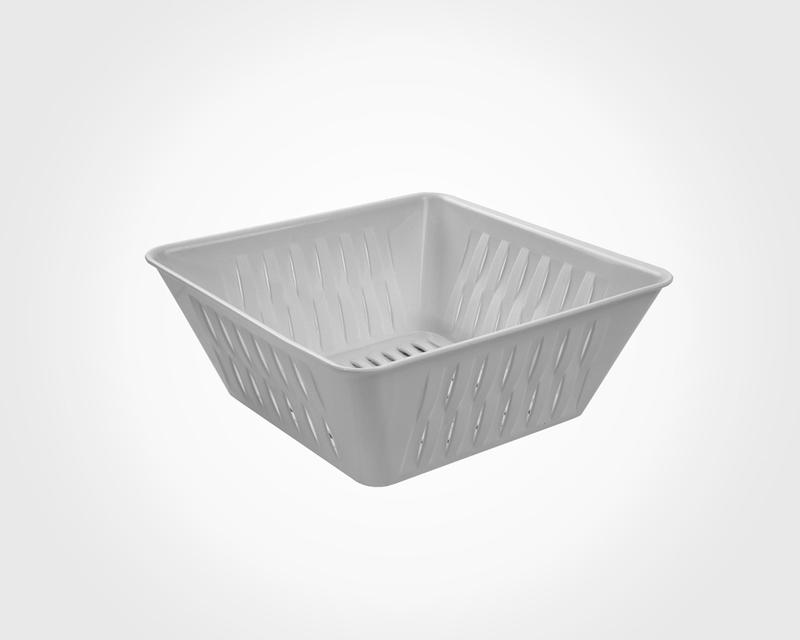 سبد چهارگوش طرح بامبو کوچک   (الوان) کد 115035 لیمون