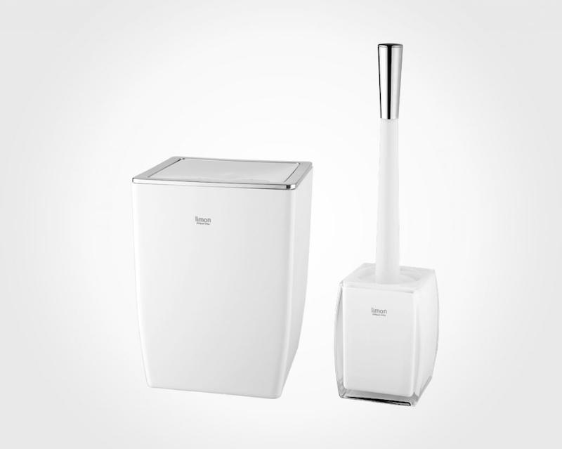 سطل و فرچه 2 جداره کلاسیک (الوان) کد 181000 لیمون