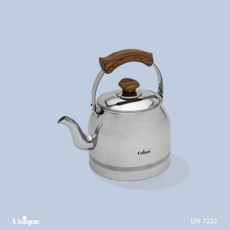 کتری استیل ۴ لیتر لوله دار کد UN- 7230