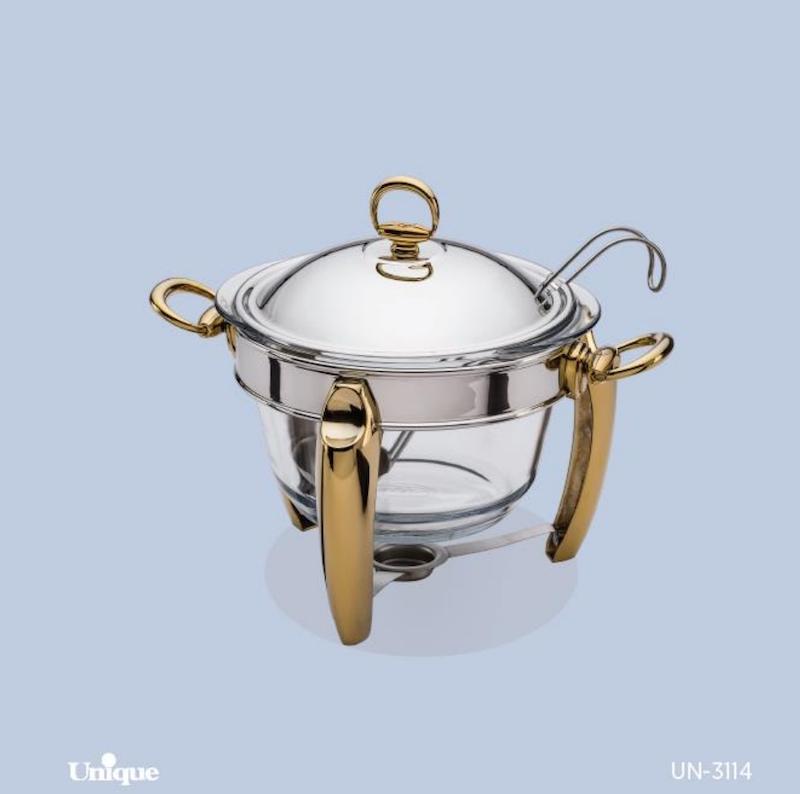 سوفله سوپ خوری  پافیلی طلایی کد UN- 3114