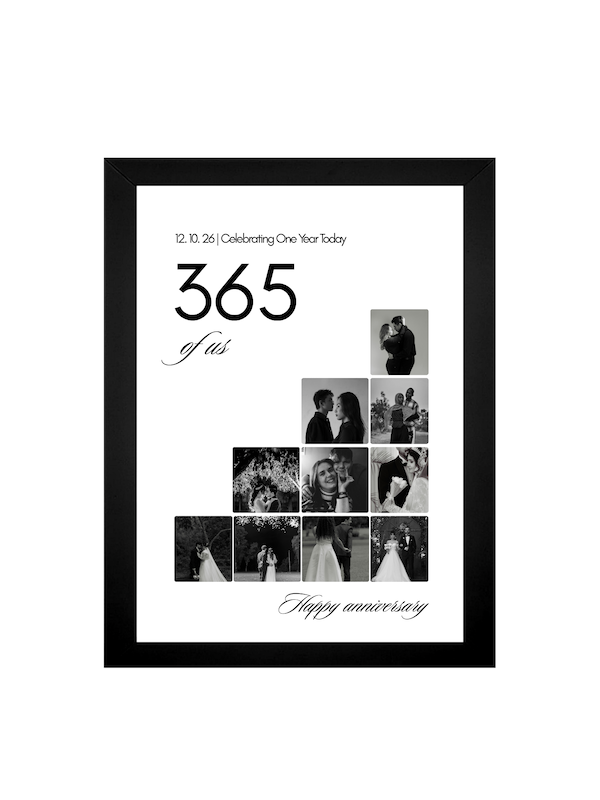 تابلو 365 روز (هدیه سالگرد ) 