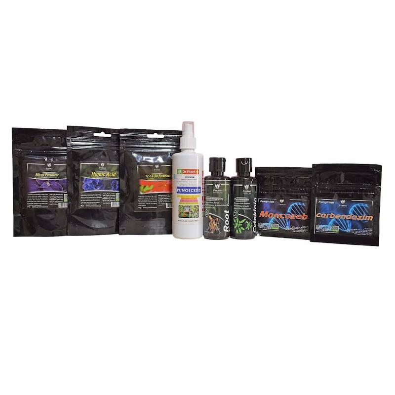 پکیج رشد و نگهداری سانسوریا مدل پروتکت نیچر وزن 800 گرم مجموعه 8 عددی