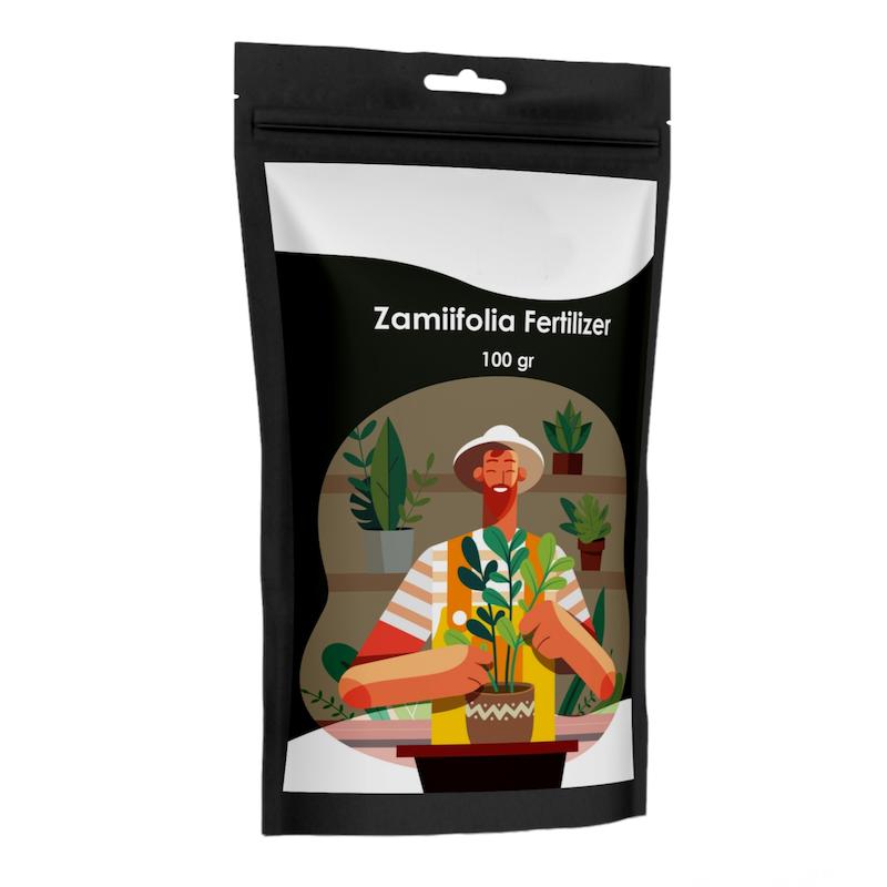 کود کامل زاموفیلیا مخصوص پاجوش دهی مدل zamiifolia وزن 100 گرم