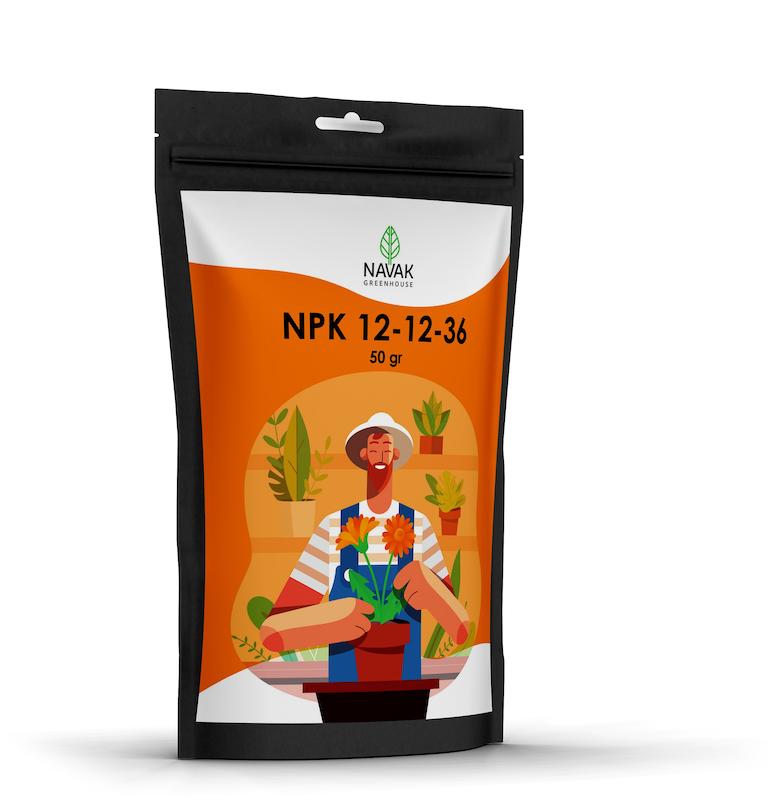 کود کامل پودری مخصوص گلدهی 121236 وزن 50 گرم