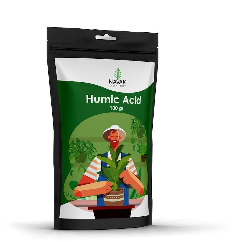 کود پودری هیومیک اسید وزن 100 گرم
