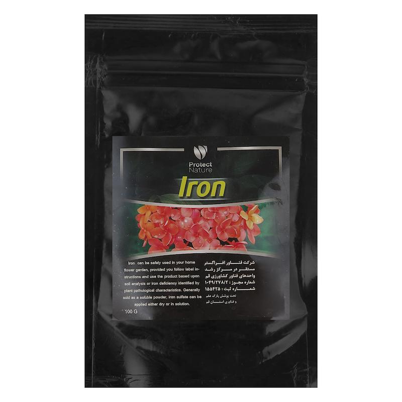 کود آهن پروتکت نیجر مدل IRON وزن 100 گرم